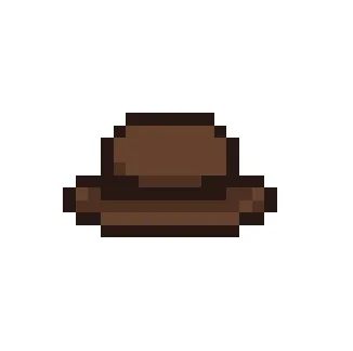 Cheval Chapeau de Cowboy V1