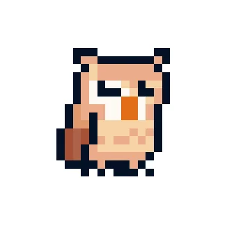 Hibou beige V1