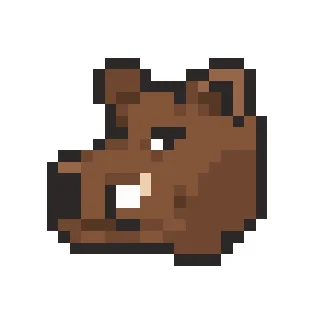 Tête Sanglier Profil V1