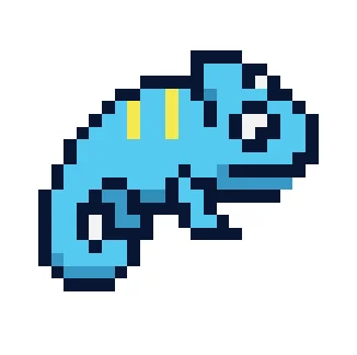 Cameleon Bleu V1