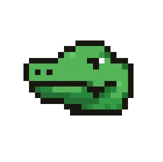 Tête Crocodile Fermee V1