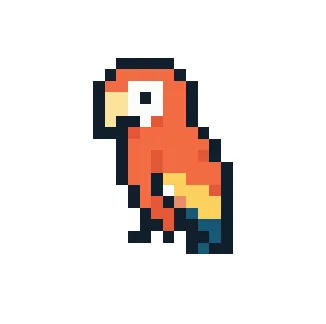 Perroquet Orange V2
