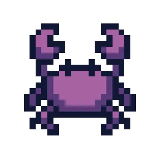 Crabe Violet V1