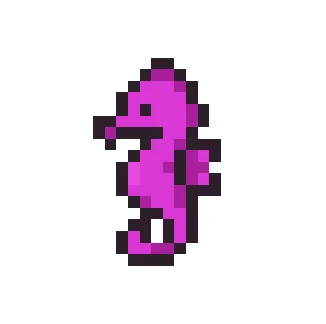 Hippocampe Fuchsia V1