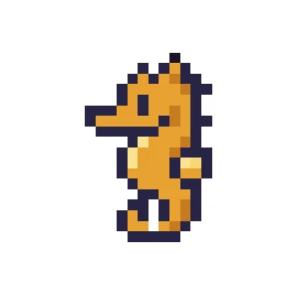 Hippocampe Jaune V1