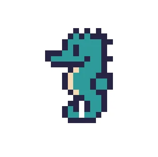Hippocampe Turquoise V2