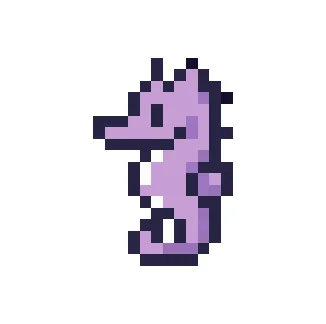 Hippocampe Violet V1