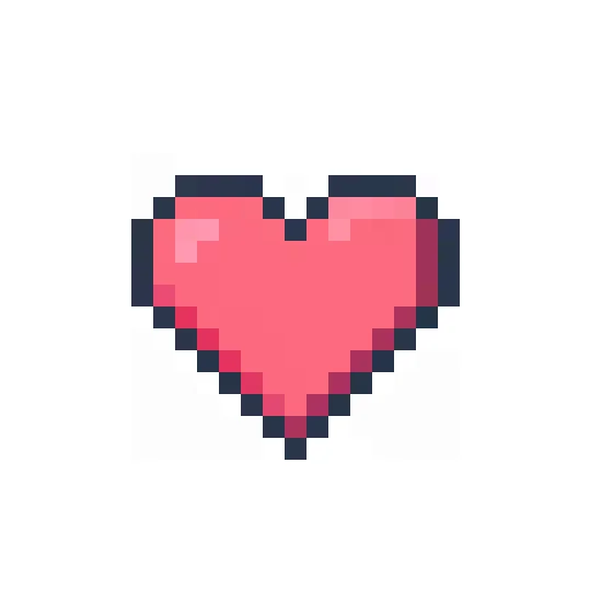 Bonbon Coeur Rose V2