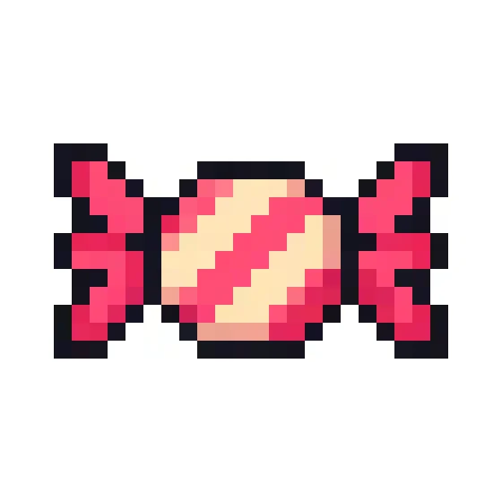 Bonbon Rouge Et Blanc