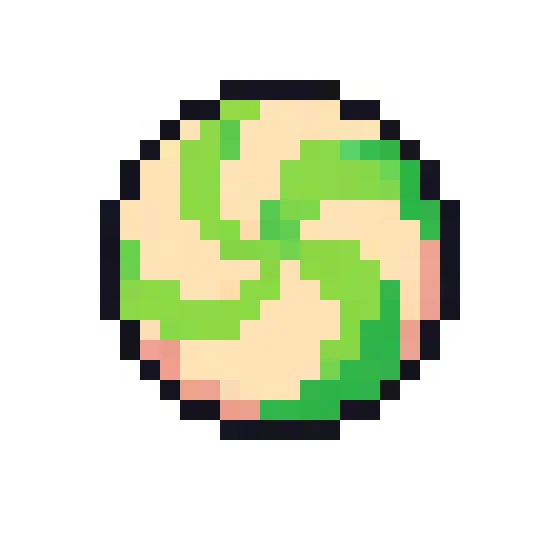 Boule Tourbillon Verte