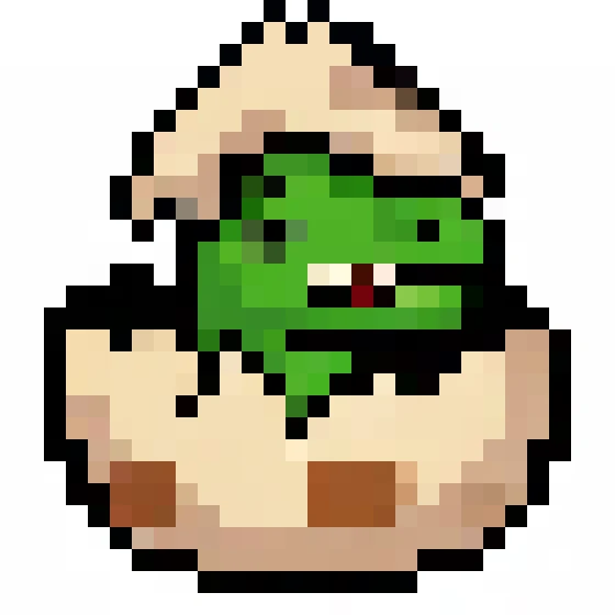 Dinosaure Vert Oeuf