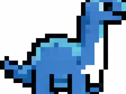 Diplodocus bleu