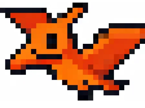 Ptéranodon Orange