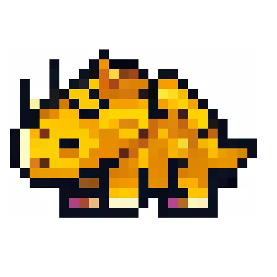 Tricératops Jaune