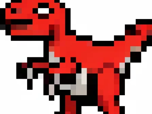 Vélociraptor Rouge