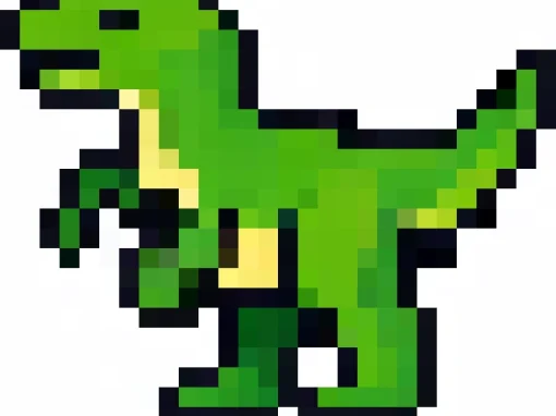 Vélociraptor Vert