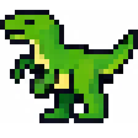 Vélociraptor Vert